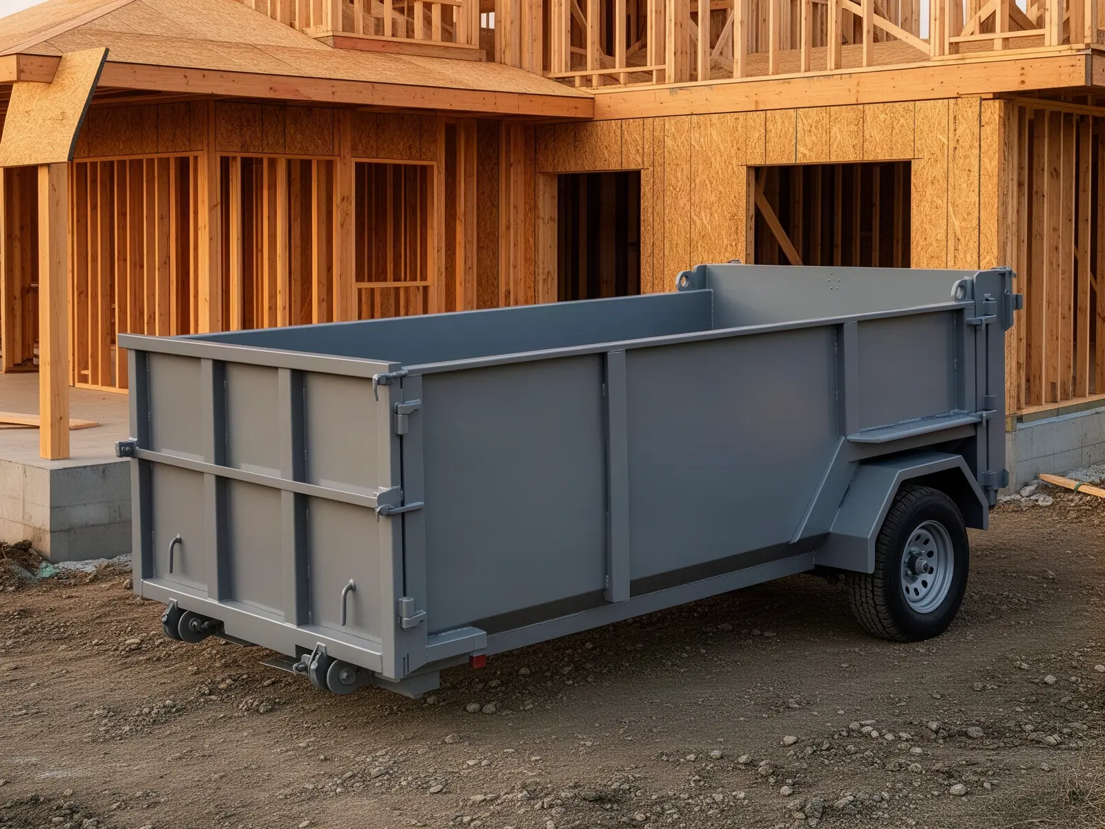Roll-off dumpster from LB Express Dumpster Rental in Onalaska, WI